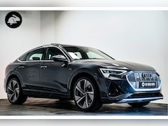 Audi e-tron Sportback - 55 quattro S-Line|Pano dak|RS stoelen|SOH 98, 1|Elektr stoel|Acc|B&O|Luchtvering