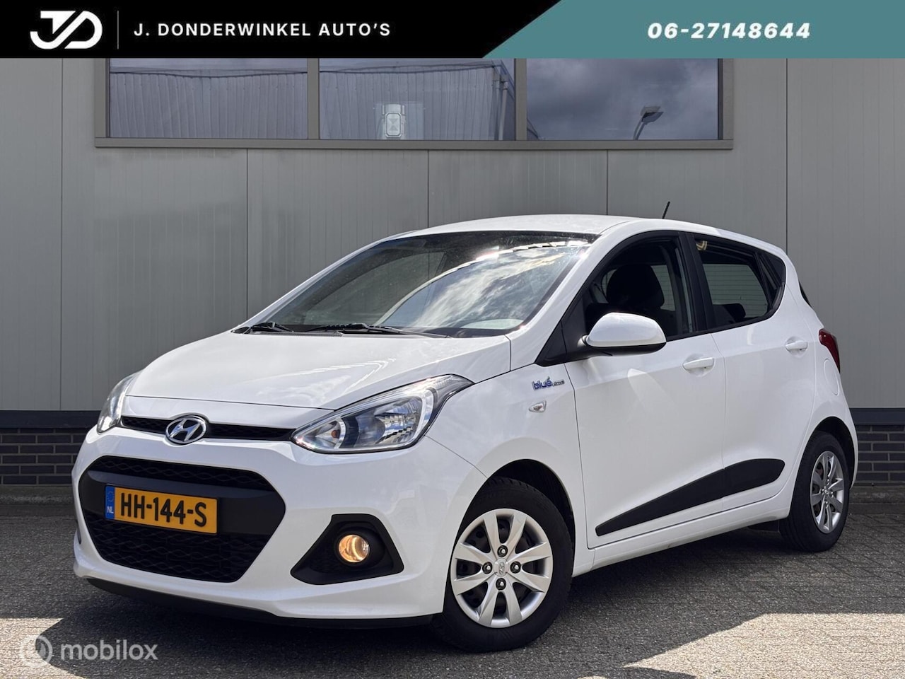 Hyundai i10 - 1.0i i-Motion 5-Deura Clima Cruise RIJKLAAR - AutoWereld.nl