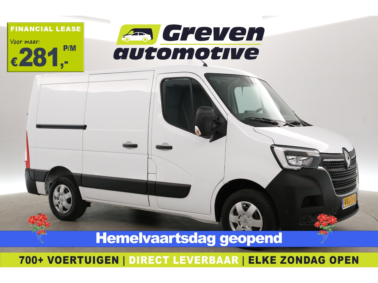 Renault Master - 2.3 dCi L1H1 | Airco | Cruise | Camera | Carplay | 3 Zits | Navi | Trekhaak - AutoWereld.nl