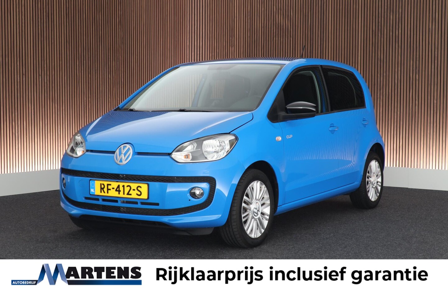 Volkswagen Up! - 1.0 up! 60pk Cup Airco Navigatie Lichtmetalen velgen - AutoWereld.nl