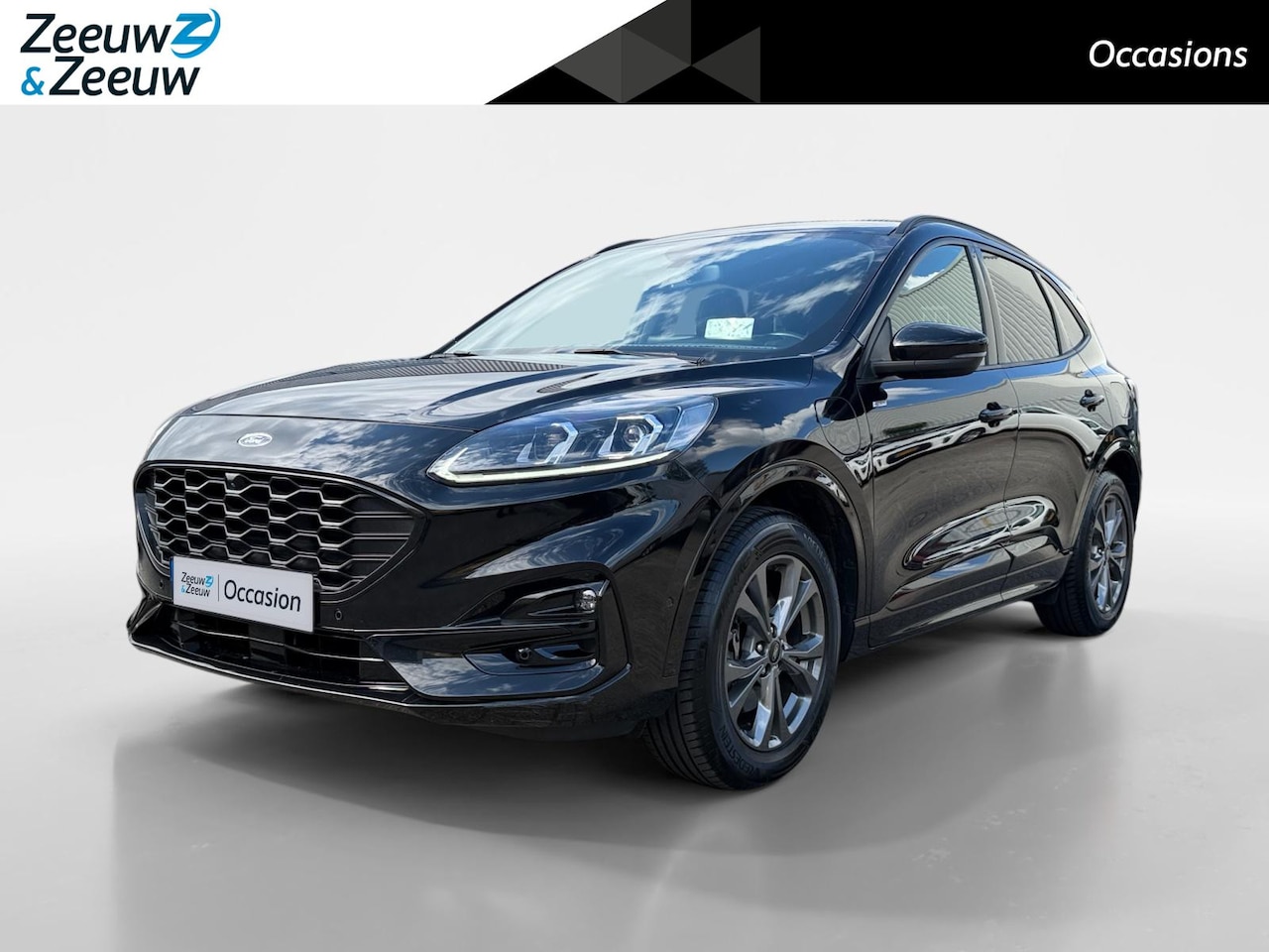 Ford Kuga - 2.5 PHEV ST-Line X | Dealer onderhouden | NL auto | Automaat | Elektrische trekhaak | HUD - AutoWereld.nl