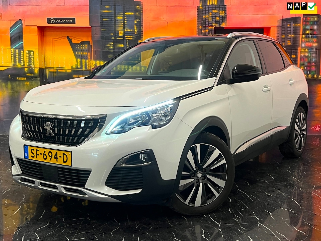 Peugeot 3008 - 1.2 PureTech Blue Lease Premium Keyless|Camera - AutoWereld.nl