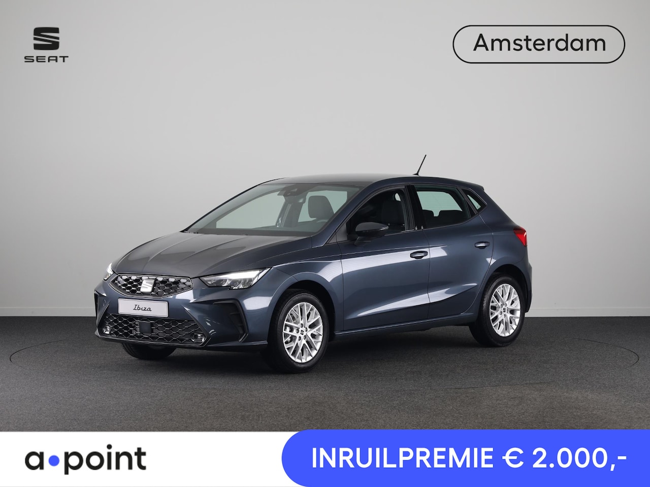 SEAT Ibiza - SEAT Ibiza Style plus 1.0 EcoTSI 95 pk Magnetic Tech Metallic | Park Assist | Apple Carpla - AutoWereld.nl