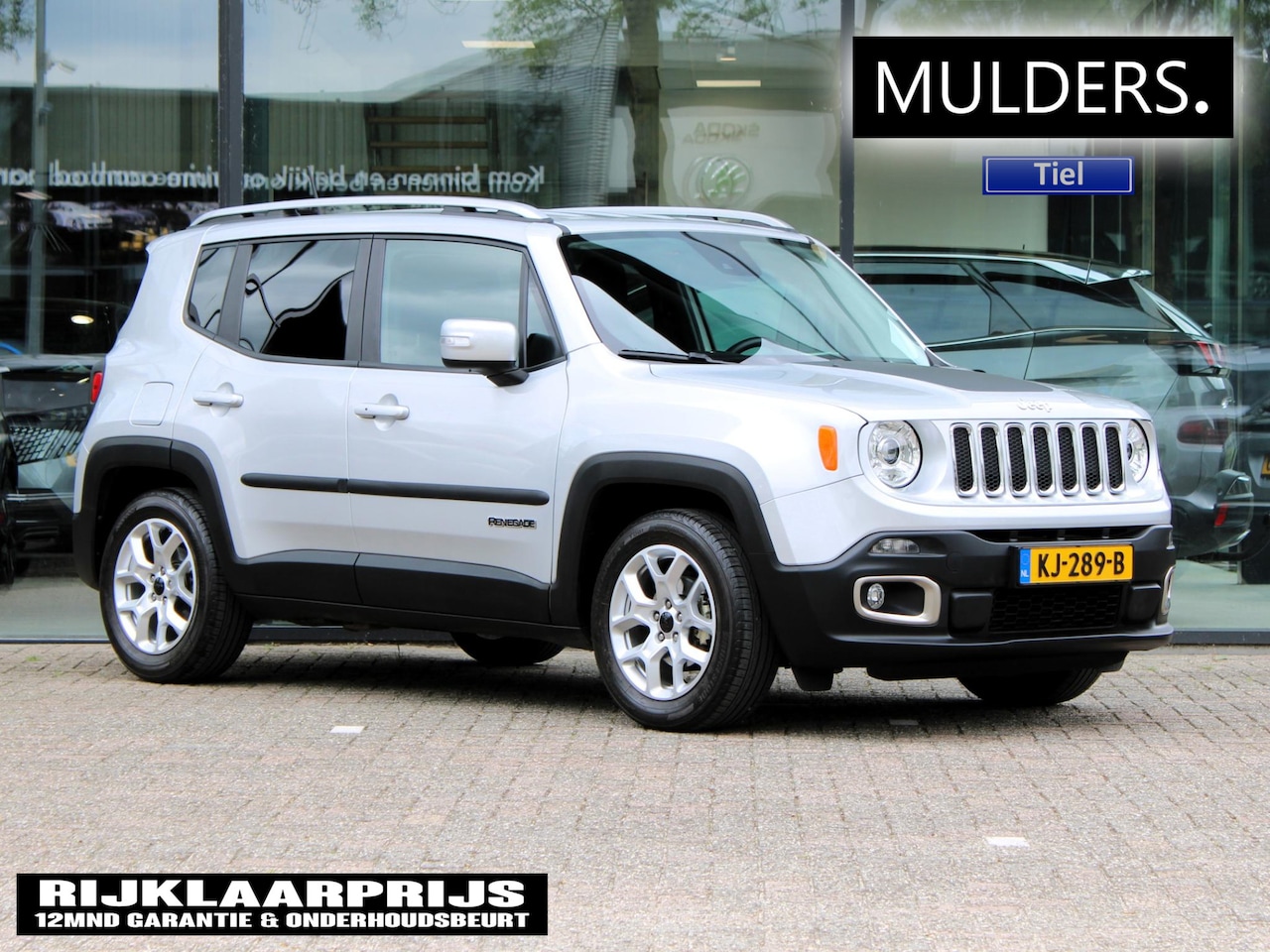Jeep Renegade - 1.4 MultiAir Limited Automaat | Navi / Climate / Cruise - AutoWereld.nl