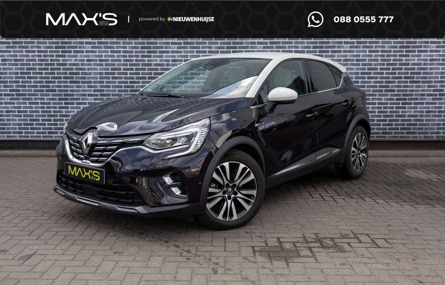 Renault Captur - 1.6 E-Tech Plug-in Hybrid 160 Initiale Paris | Stoelverwarming | Achteruitrijcamera | Lere - AutoWereld.nl