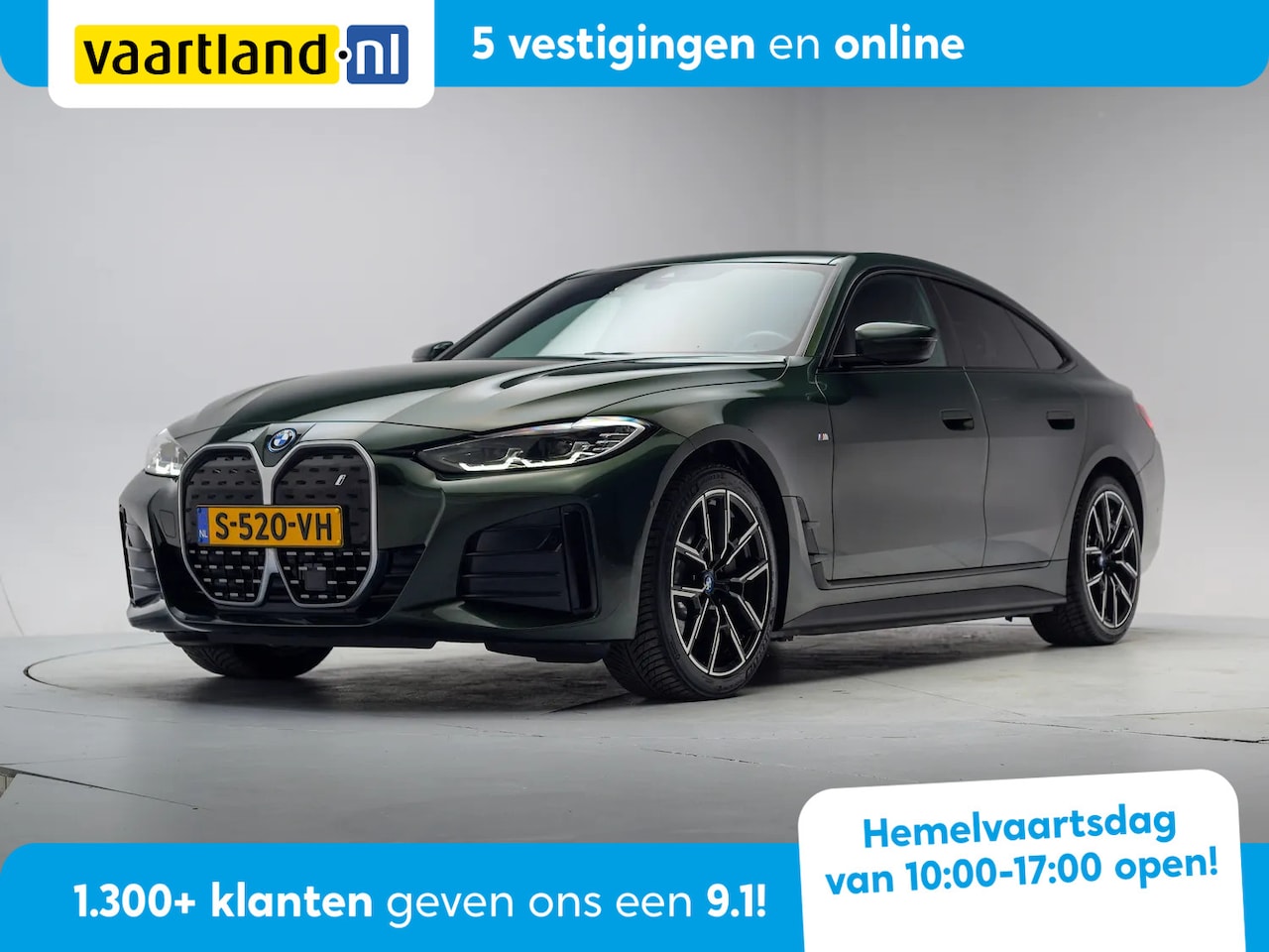 BMW i4 - eDrive35 M-Sport 70 kWh 3-Fase [ Leder Stoelverwarming Navi Led PDC Apple / Android ] - AutoWereld.nl