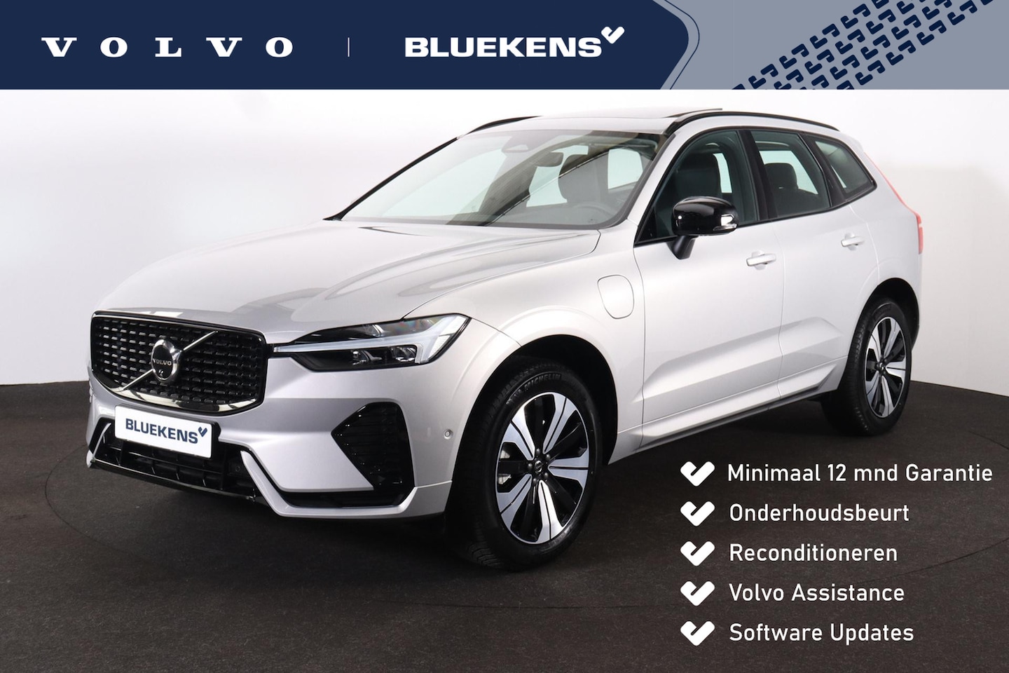 Volvo XC60 - T6 Recharge AWD Plus Dark - Panorama/schuifdak - IntelliSafe Assist & Surround - 360º Came - AutoWereld.nl