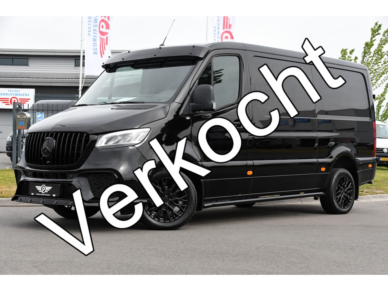 Mercedes-Benz Sprinter - 319 3.0 CDI L2H1 AMG Edition Adaptieve Cruise, 360 Camera, LED, Leder, 10,5" Mbux, NAVI, C - AutoWereld.nl