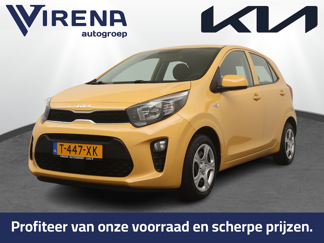 Kia Picanto - 1.0 DPi ComfortLine - Airco - Radio - All-Season banden - Fabrieksgarantie tot 09-2030 of - AutoWereld.nl