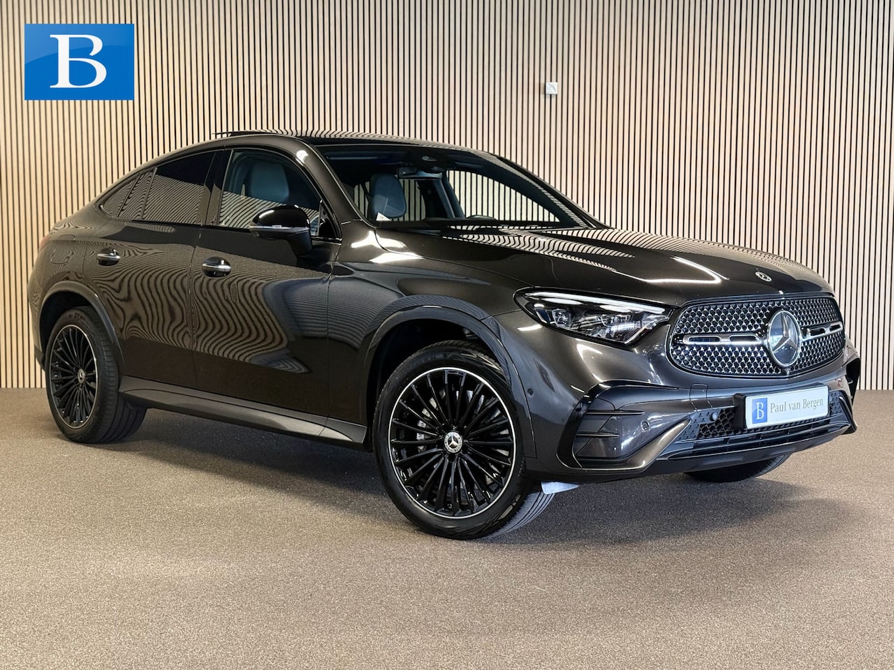 Mercedes-Benz GLC-klasse Coupé - 300e 4 Matic AMG STYLING-PANORAMA-MEMORY-BURMESTER-HEAD UP-ZEER COMPLEET - AutoWereld.nl