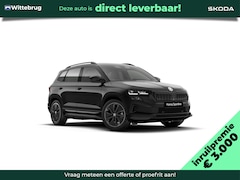 Skoda Karoq - 1.5 TSI ACT Sportline Ultimate / Interieur 'Sportline Lounge', sportstoelen/ Virtual Pedal