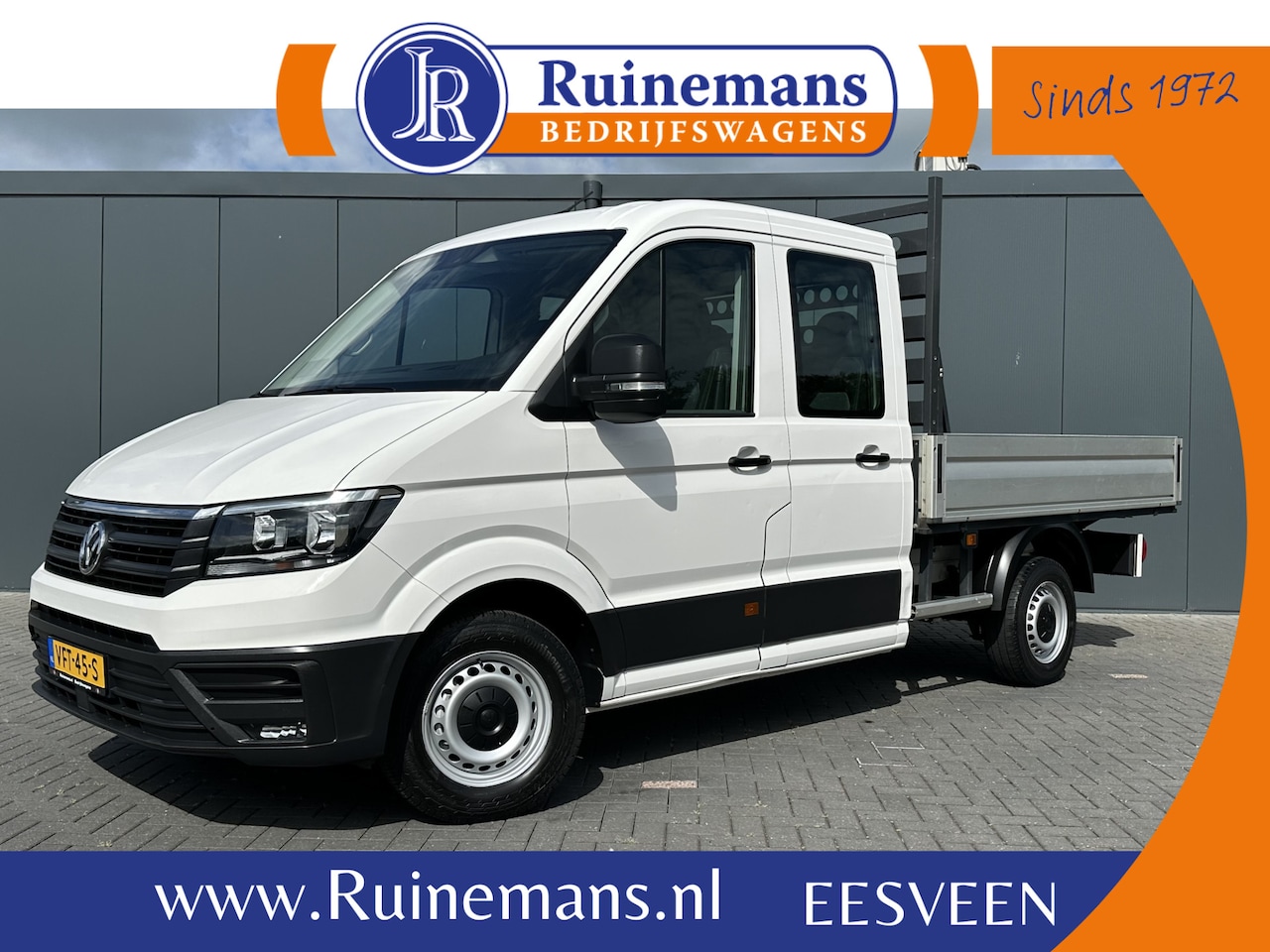 Volkswagen Crafter - 35 2.0 TDI 141 PK / 1e EIG. / PICK UP / DUBBELE CABINE / 3 TONS TREKHAAK / 7 PERSOONS / AI - AutoWereld.nl