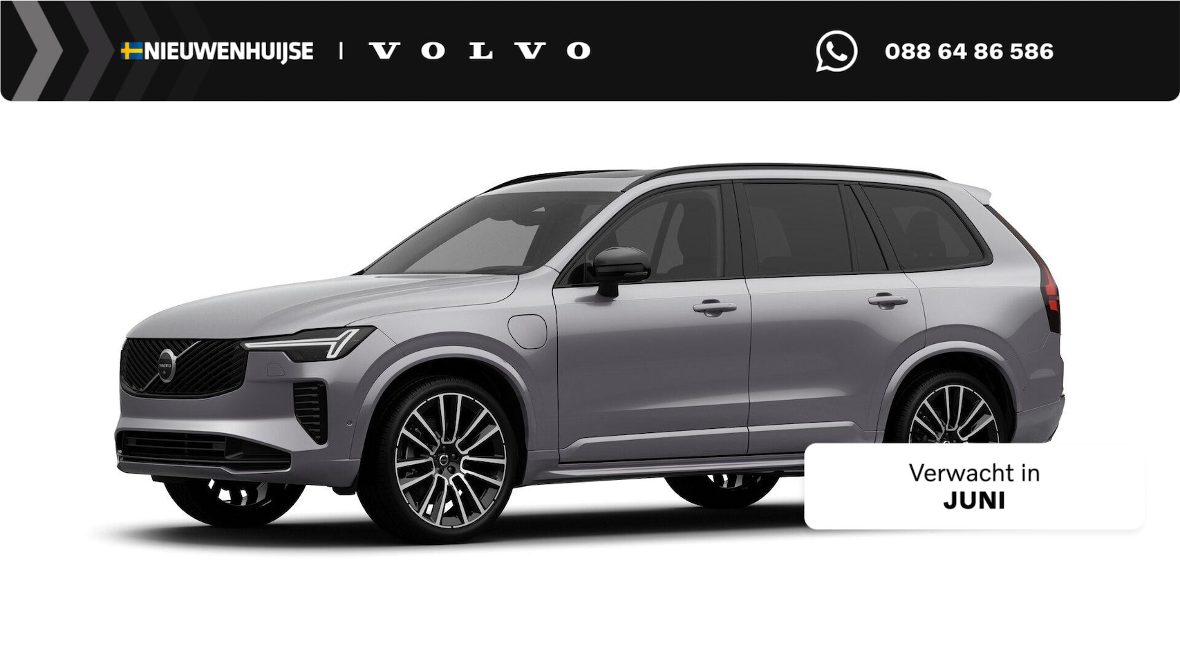 Volvo XC90 - 2.0 T8 Plug-in hybrid AWD Ultra Dark Executive Edition | Luchtvering | Gelaagd Glas | Bowe - AutoWereld.nl