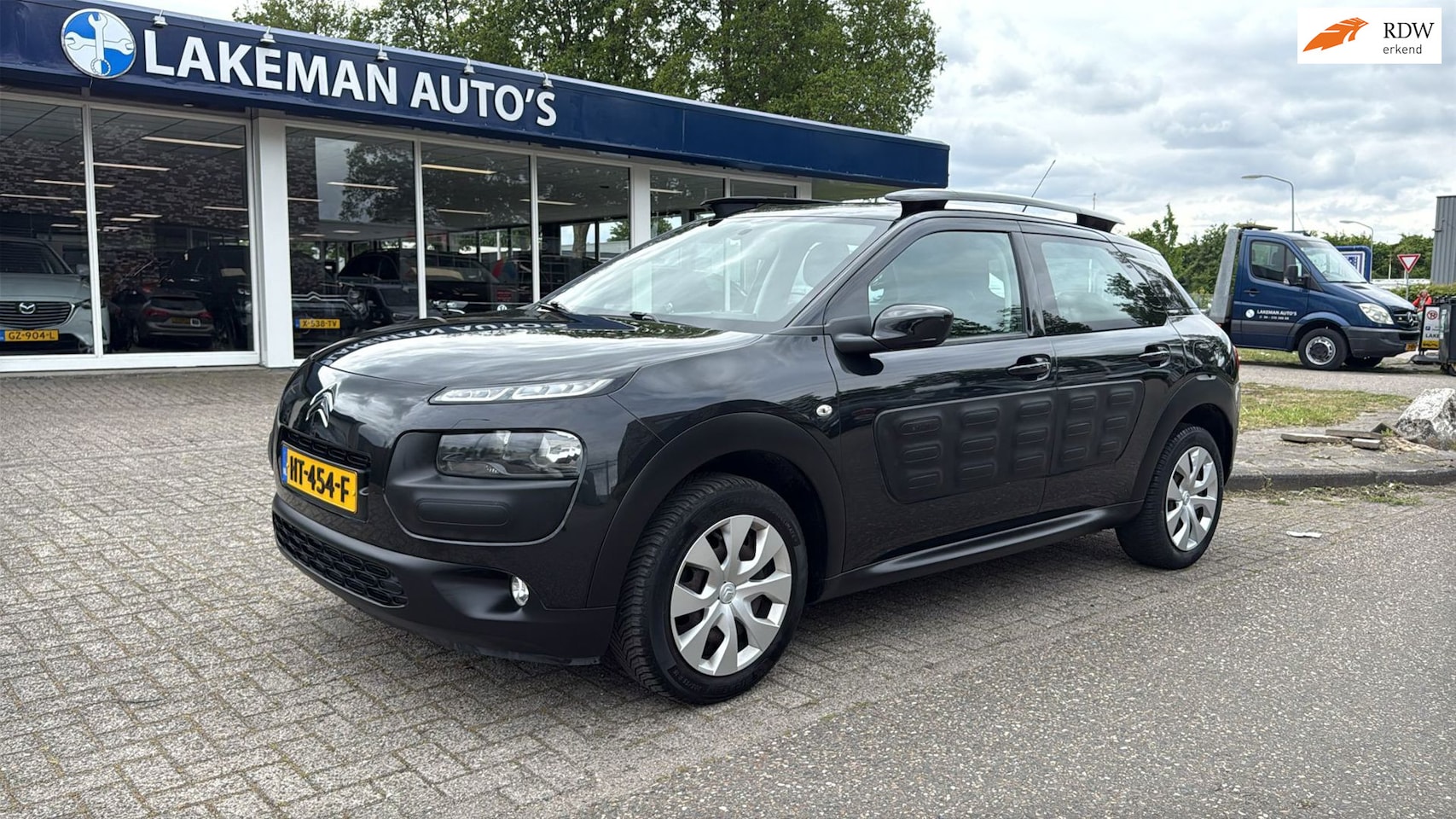 Citroën C4 Cactus - 1.2 PureTech Feel Blackline AUTOMAAT Huurkoop Inruil APK Garantie - AutoWereld.nl
