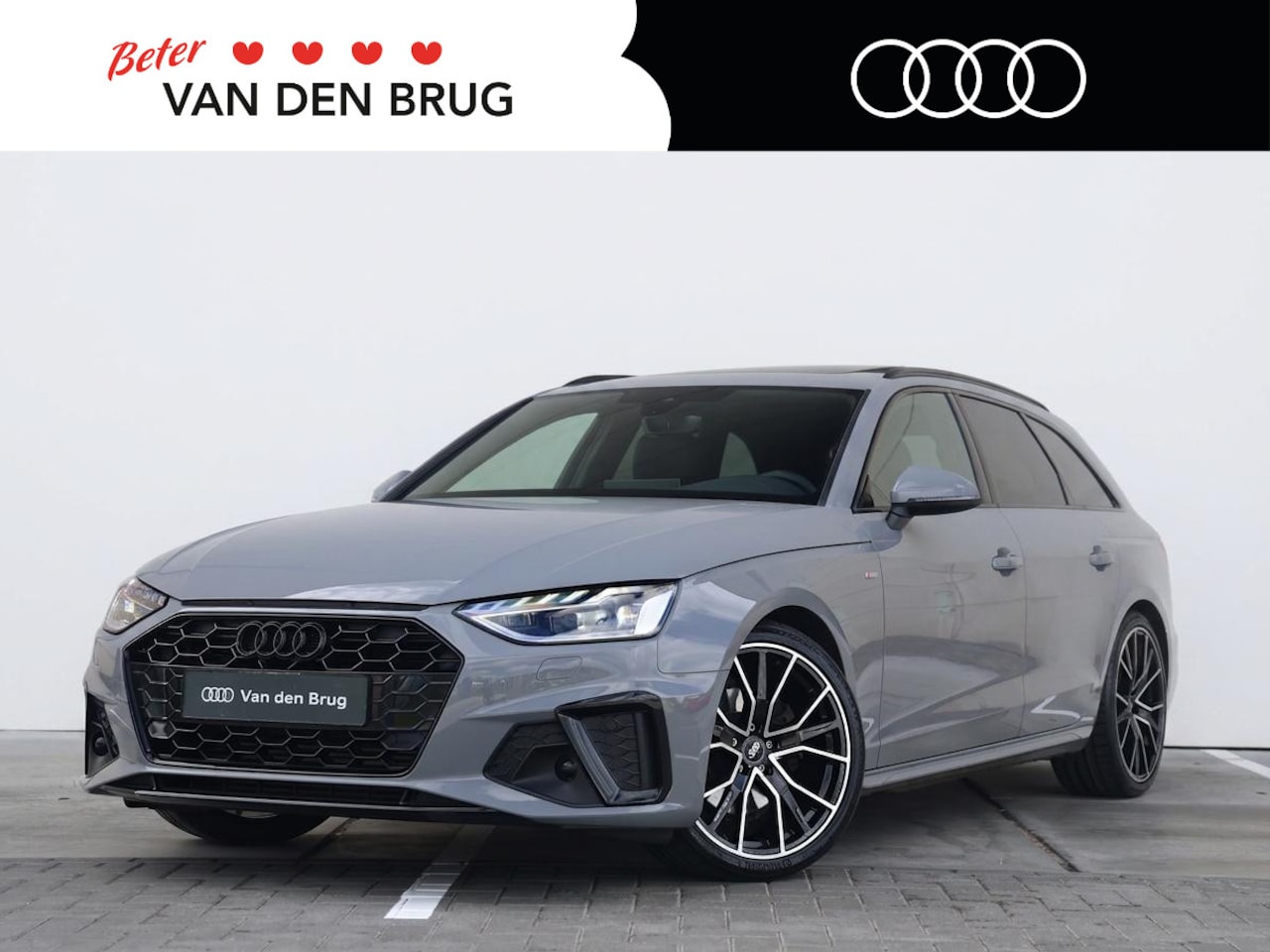 Audi A4 Avant - 35 TFSI S edition Competition | Pano | Trekhaak | Nardo grijs | Stoelverwarming | Apple Ca - AutoWereld.nl