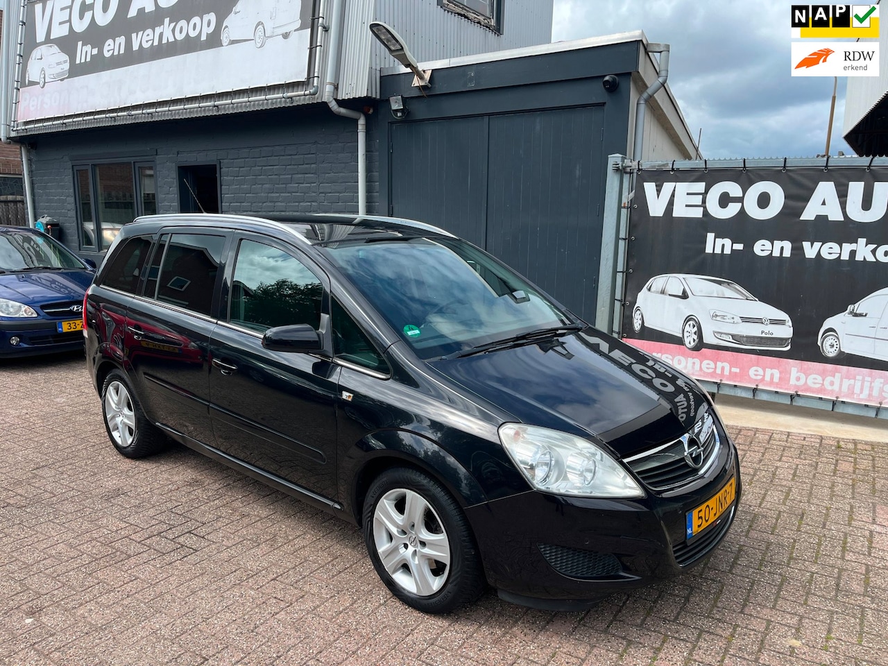 Opel Zafira - 1.8 Cosmo 7 pers airco nette auto - AutoWereld.nl