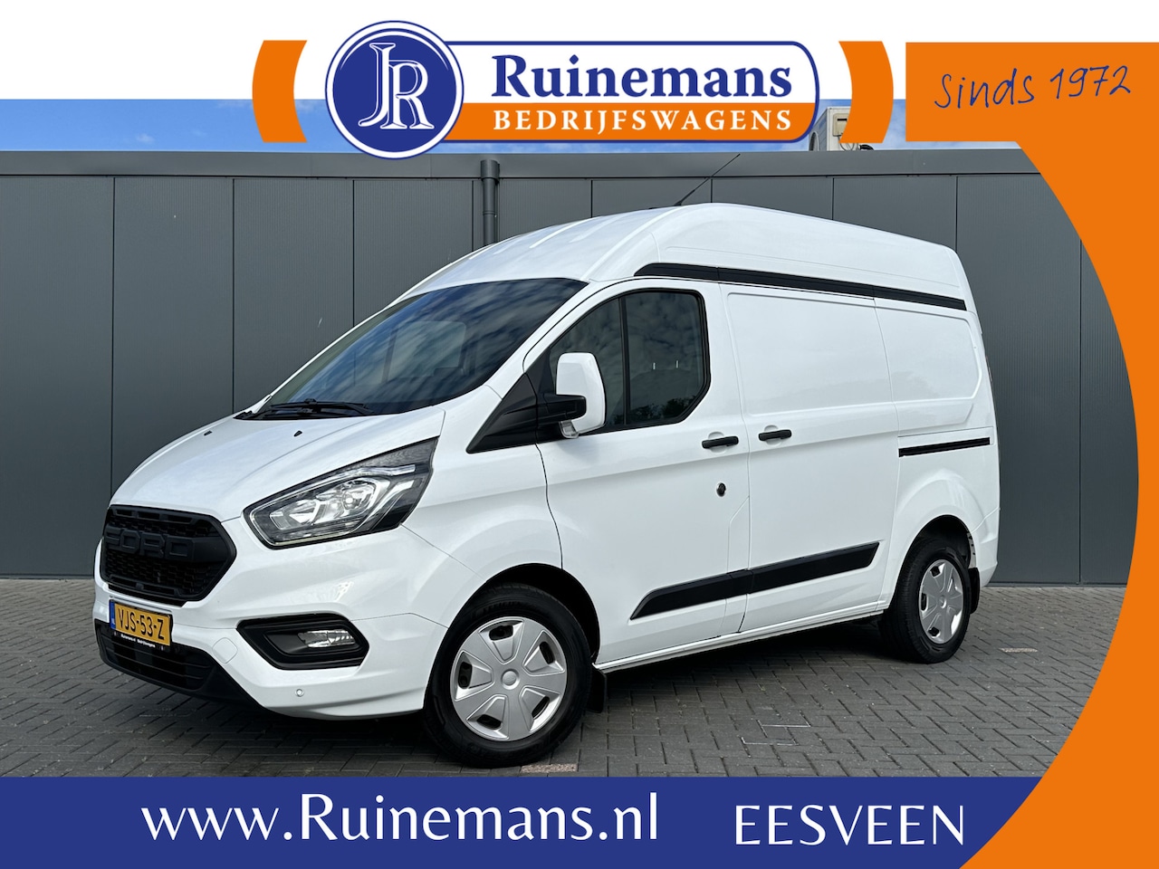Ford Transit Custom - 2.0 TDCI 130 PK AUTOMAAT / L1H2 / 1e EIG. / TREKHAAK / CAMERA / AIRCO / CRUISE / CARPLAY - AutoWereld.nl