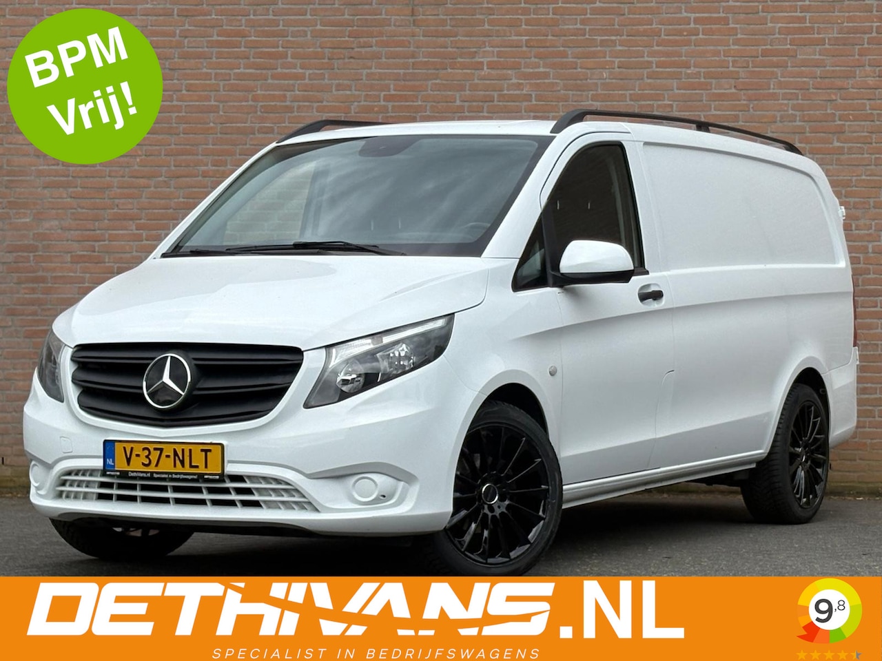 Mercedes-Benz Vito - 114CDI 136PK Lang / 9G-Tronic / Distronic / 2.500KG Trekhaak / Carplay / Euro6 - AutoWereld.nl