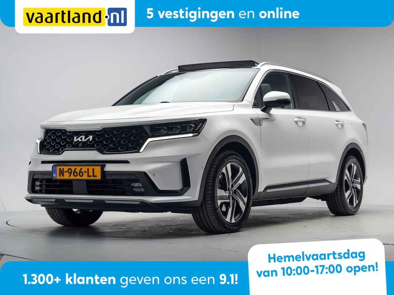 Kia Sorento - 1.6 T-GDI Plug-in Hybrid 4WD ExecutiveLine 7p Aut. [ Pano 360-Camera Stoelkoeling ] - AutoWereld.nl