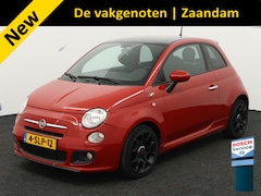 Fiat 500 - 0.9 TwinAir Lounge Bluetooth, Panoramadak, Buitenspiegels elektrisch verstel- en verwarmba