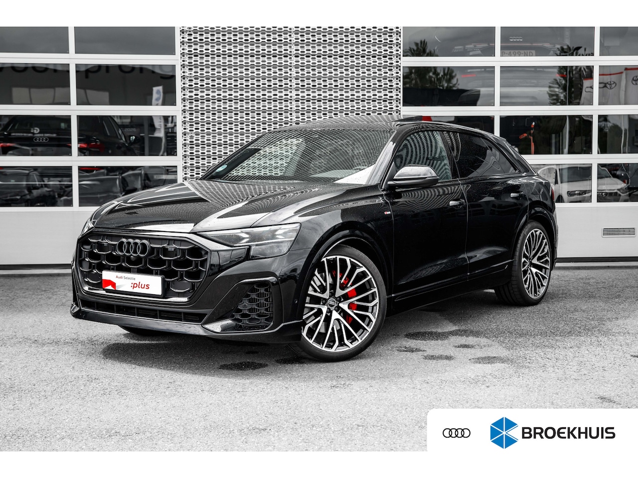 Audi Q8 - 60 TFSI e quattro Pro Line S Competition | Panoramadak | Trekhaak | Remote Park | Massage - AutoWereld.nl