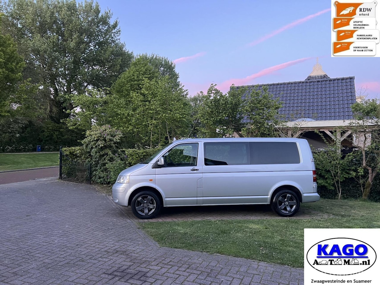 Volkswagen Transporter - 2.5 TDI 340 Comfortline DC 2.5 TDI 340 Comfortline DC - AutoWereld.nl