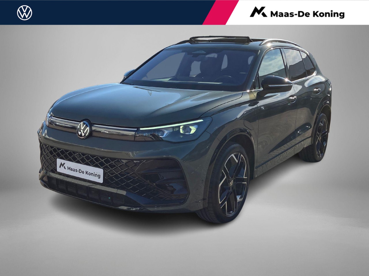 Volkswagen Tiguan - 1.5eHybrid 200kW/272PK R-Line Black Style · Panoramadak · Leder · Harman Kardon · Trekhaak - AutoWereld.nl