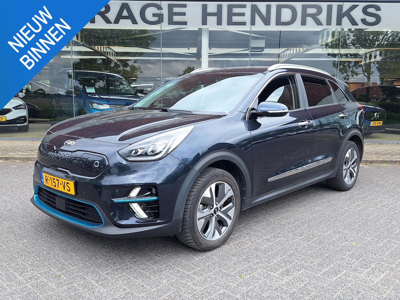 Kia e-Niro - DynamicLinePlus 64 kWh | SOH: nnb | Leder | Adaptive CC | Climate | Navi | Stoel-en Stuurv - AutoWereld.nl