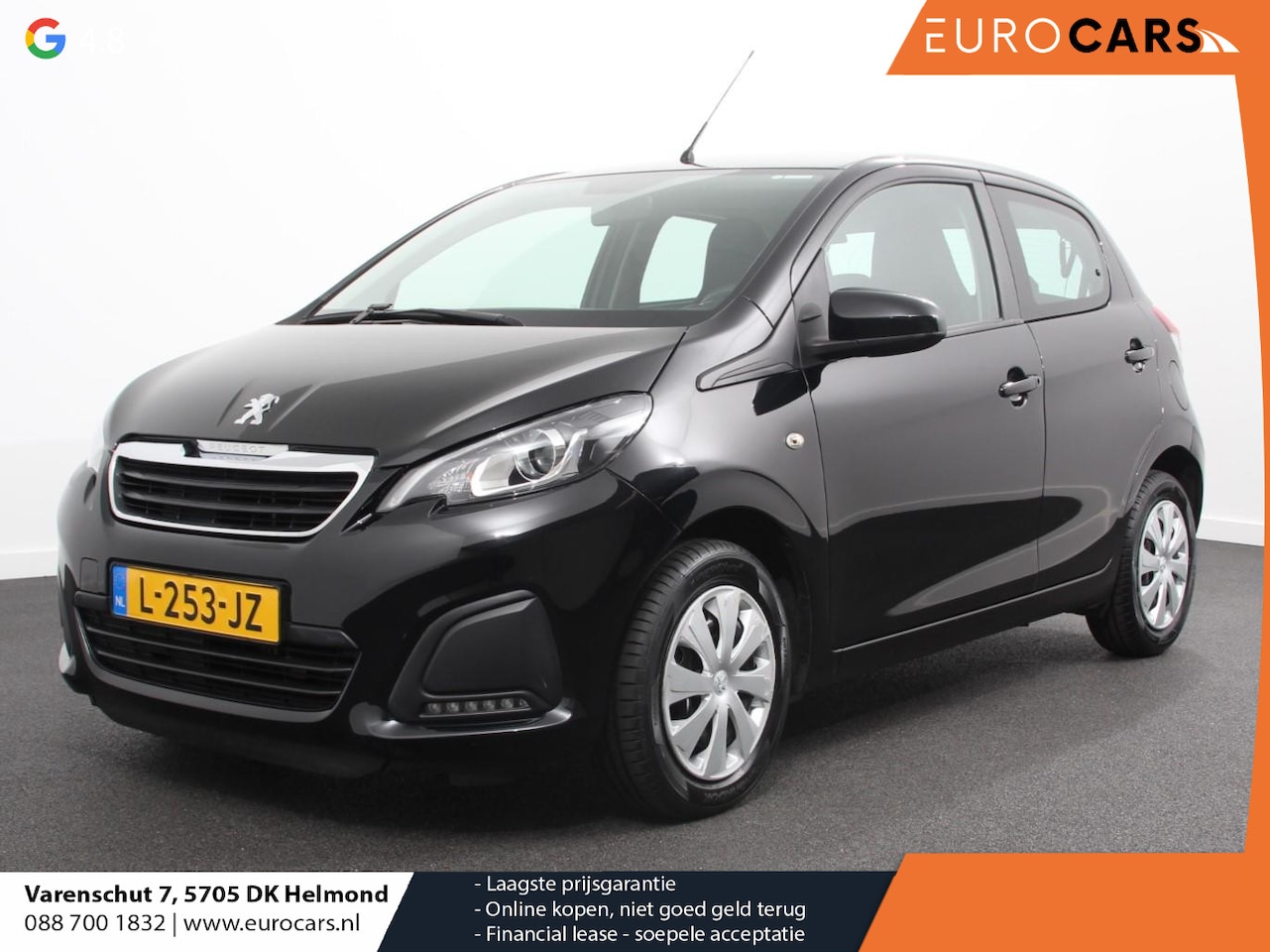 Peugeot 108 - 1.0 e-VTi Active Airco Bluetooth Led 5 deurs - AutoWereld.nl
