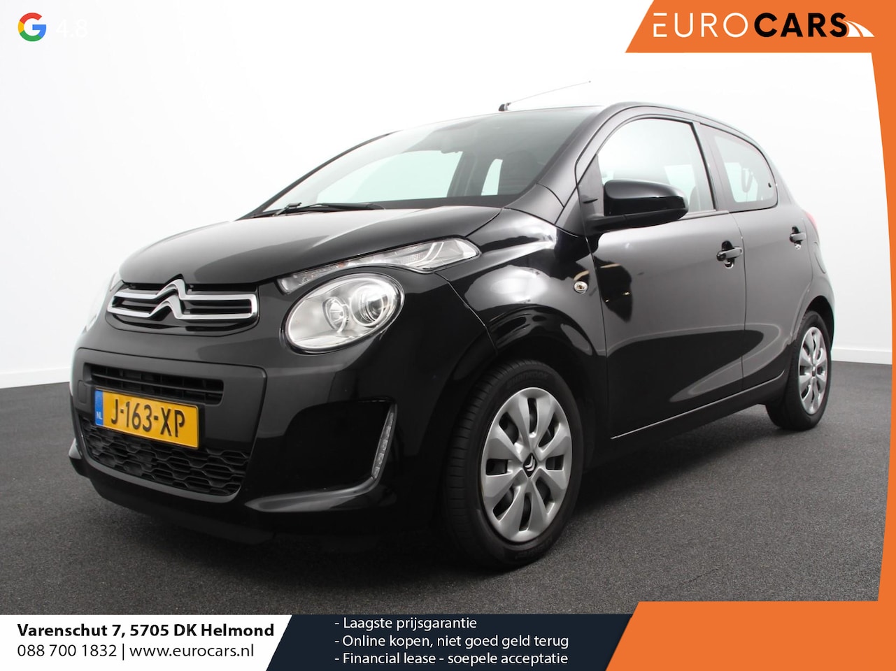 Citroën C1 - 1.0 VTi Feel Airco Bluetooth Led DAB - AutoWereld.nl