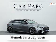 Mercedes-Benz A-klasse - AMG 45 4MATIC+ MULTIBEAM/VIRTUAL/SFEER/PANO/LEER+S.VERWARMING+MEMORY/19" LMV/360 CAM/ACC/1