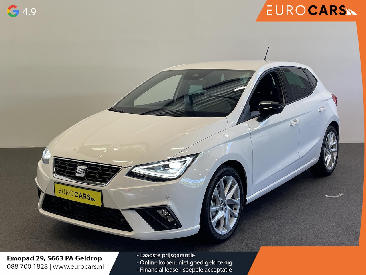 SEAT Ibiza - 1.0 110pk TSI DSG FR | DEMO ! | Climate control Cruise control LED Voorstoelen verwarmd Pa - AutoWereld.nl