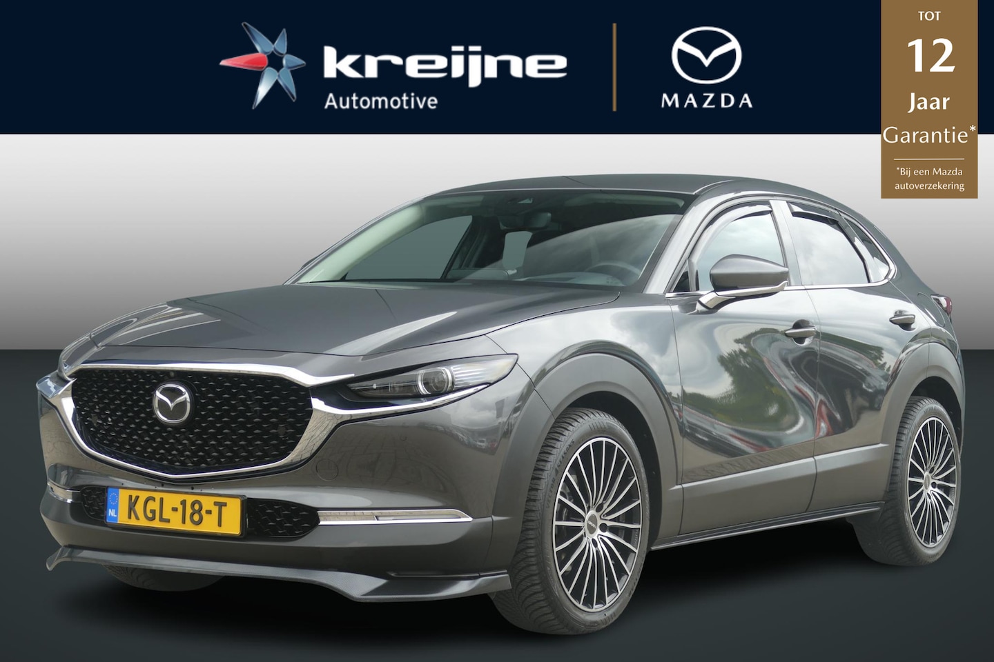 Mazda CX-30 - 2.0 e-SkyActiv-X M Hybrid Comfort | Carbon Edition | All season | Front splitter | Spoiler - AutoWereld.nl