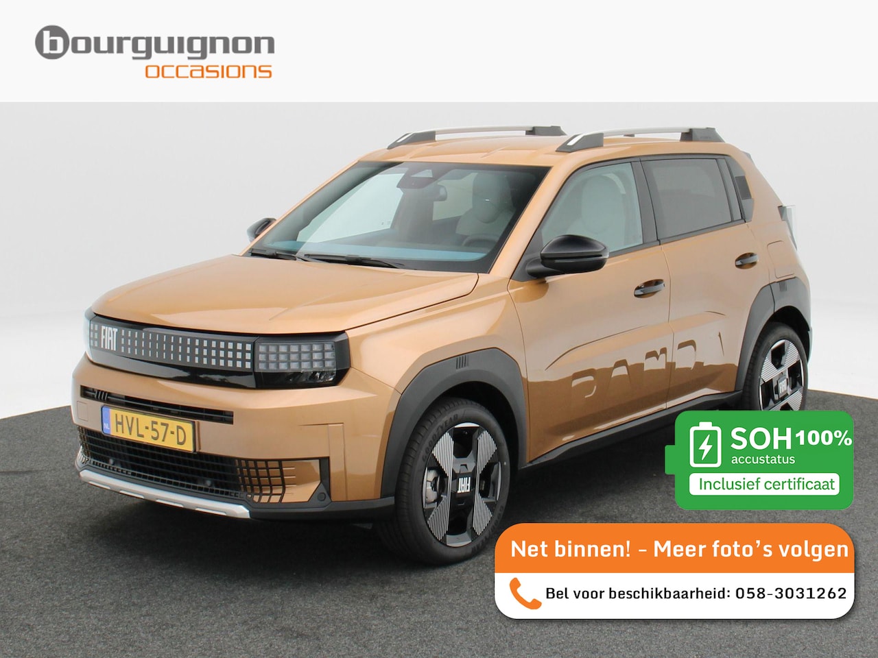 Fiat Grande Panda - La Prima 113 PK 44 kWh | Stoel/Stuurverwarming | Voorruitverwarming | Cruise Control | Nav - AutoWereld.nl