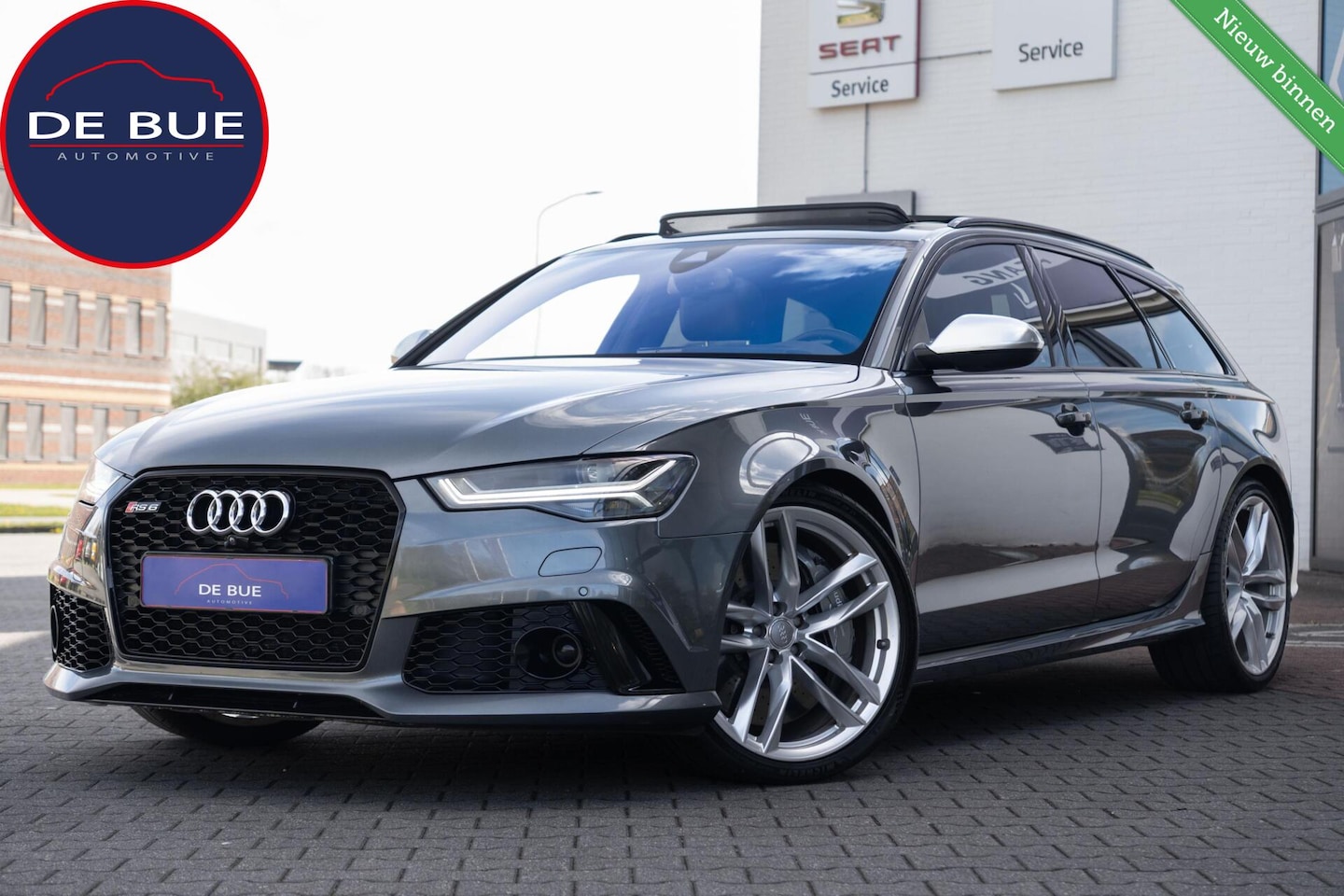 Audi RS6 - Avant 4.0 TFSI RS6 Quattro Pro Line Plus|Facelift|Keramisch|Head-Up|SoftClose|Ventilatie|P - AutoWereld.nl
