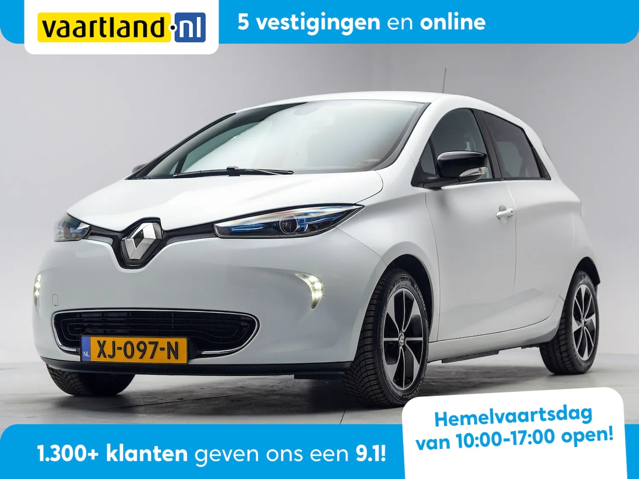 Renault Zoe - Q90 Intens Quickcharge 41 kWh 3-fase [ Koopaccu Navi Climate ] - AutoWereld.nl
