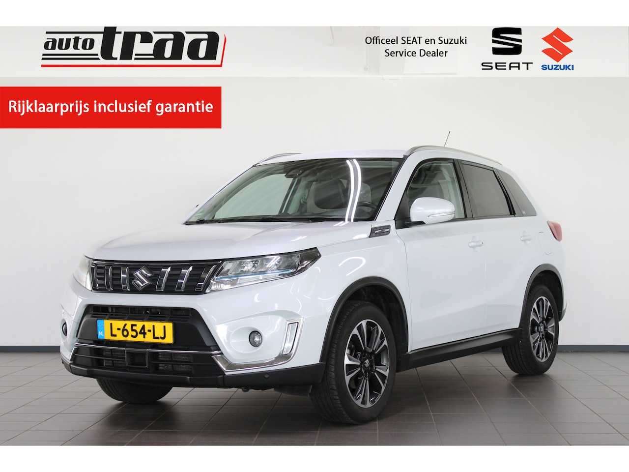 Suzuki Vitara - 1.4 Boosterjet Style Smart Hybrid / Camera / Led verlichting / Navigatie / Adaptive cruise - AutoWereld.nl
