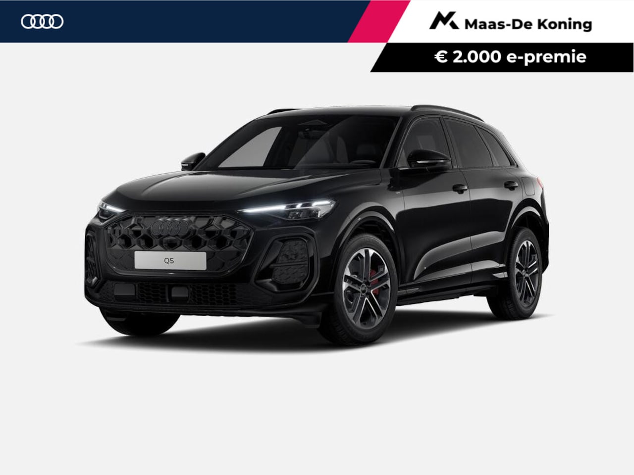 Audi Q5 - 2.0 TFSI e-hybrid quattro S edition 299 PK · Tech plus · MMI bijrijdersdisplay · Trekhaak - AutoWereld.nl