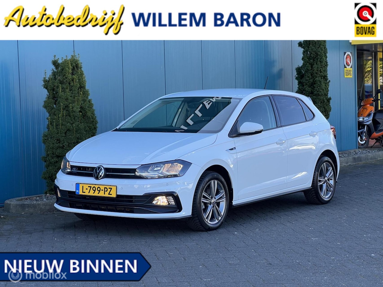 Volkswagen Polo - 1.0 TSI R-line Edition CARPLAY/ANDROID | ADAPT.CRUISE | ECC | PDC | DAB | LMV Nieuwstaat!! - AutoWereld.nl