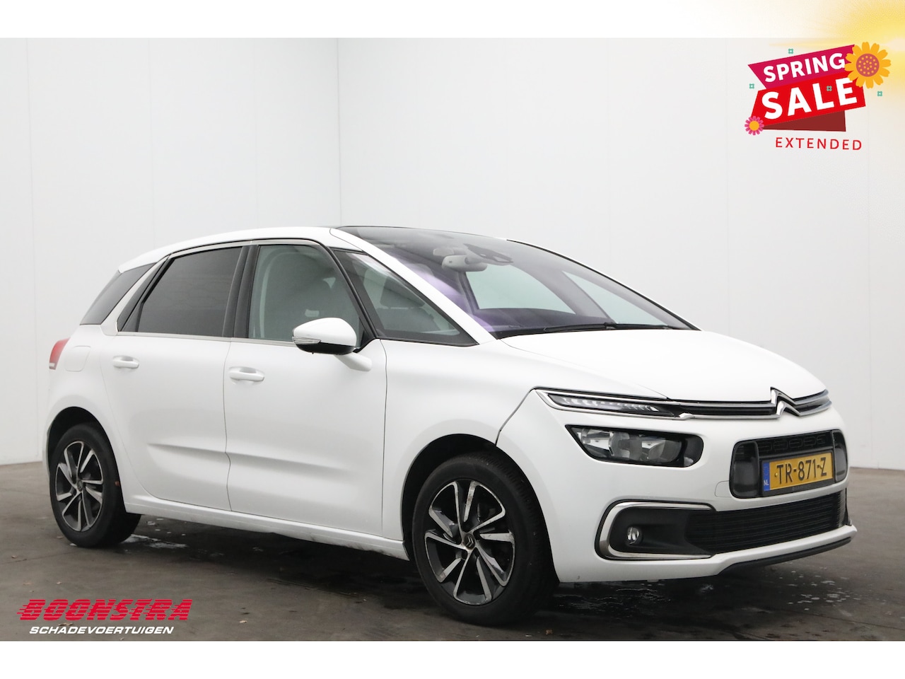 Citroën C4 Picasso - 1.2 PureTech Live Pano Navi Clima Cruise Camera PDC AHK 76.519 km! - AutoWereld.nl