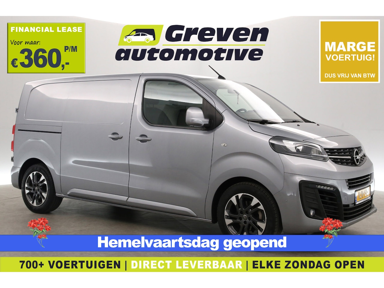 Opel Vivaro - 2.0 CDTI L2H1 150PK | Marge | Clima | Cruise | Camera | HuD | Carplay | Navi | Trekhaak | - AutoWereld.nl