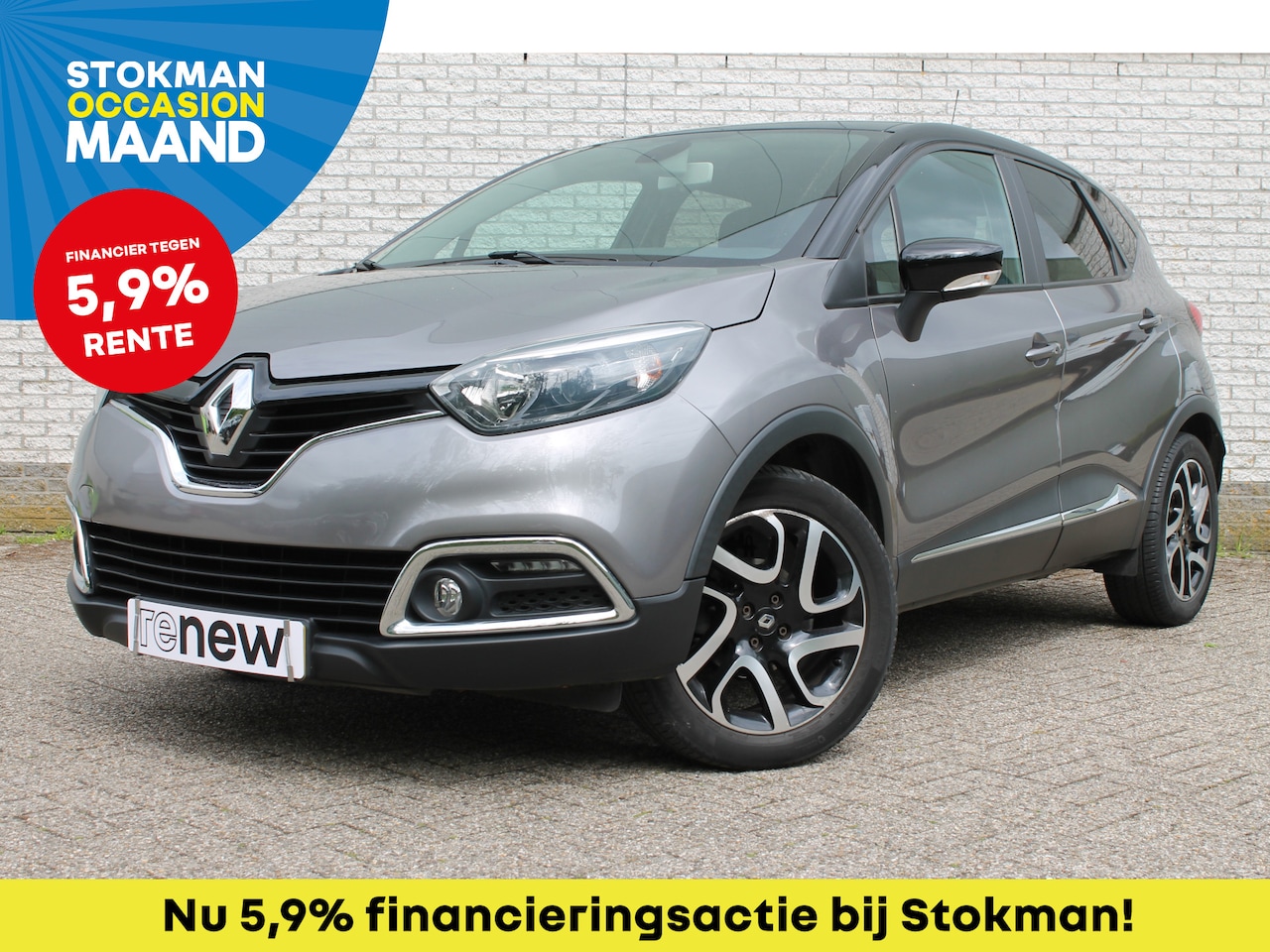 Renault Captur - 0.9 TCe Dynamique | navigatie | climate control | trekhaak - AutoWereld.nl