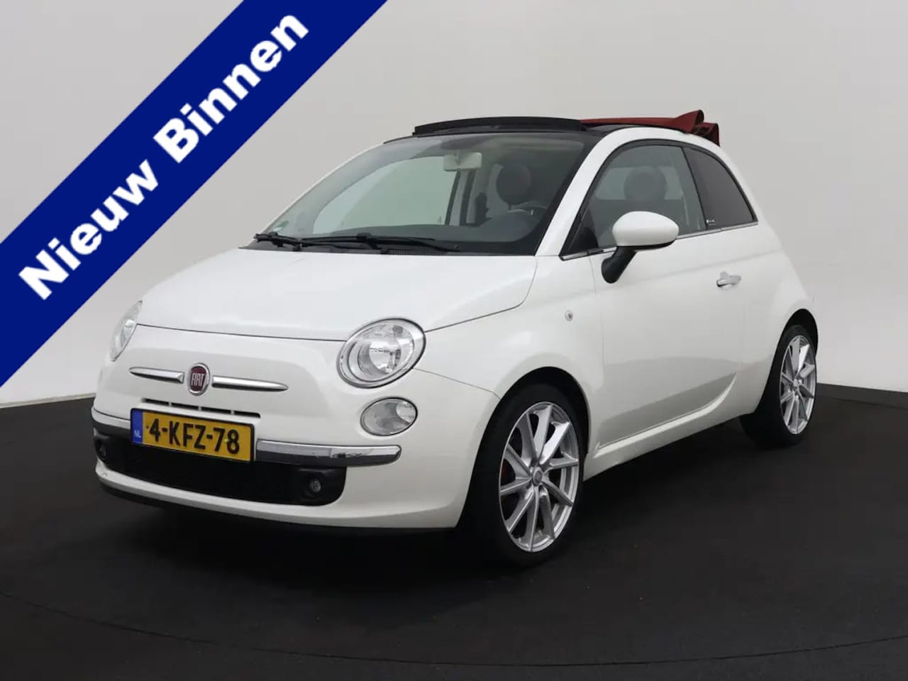 Fiat 500 C - 0.9 TwinAir Lounge 500S Softtop | Airco | LMV |  02-2013 104.681 KM - AutoWereld.nl