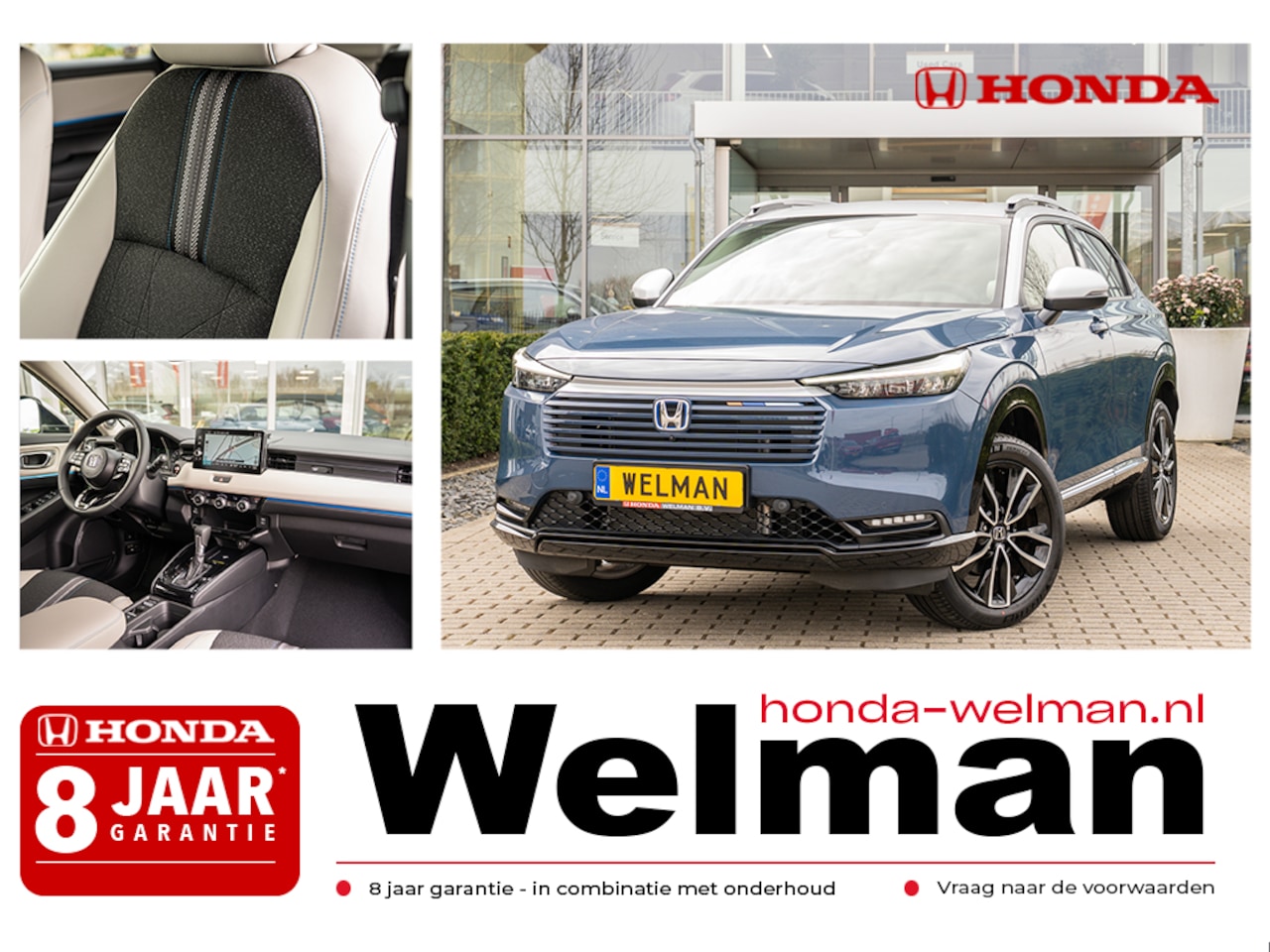 Honda HR-V - 1.5i e:HEV ADVANCE STYLE - NIEUW - FULL HYBRID - AUTOMAAT - AutoWereld.nl