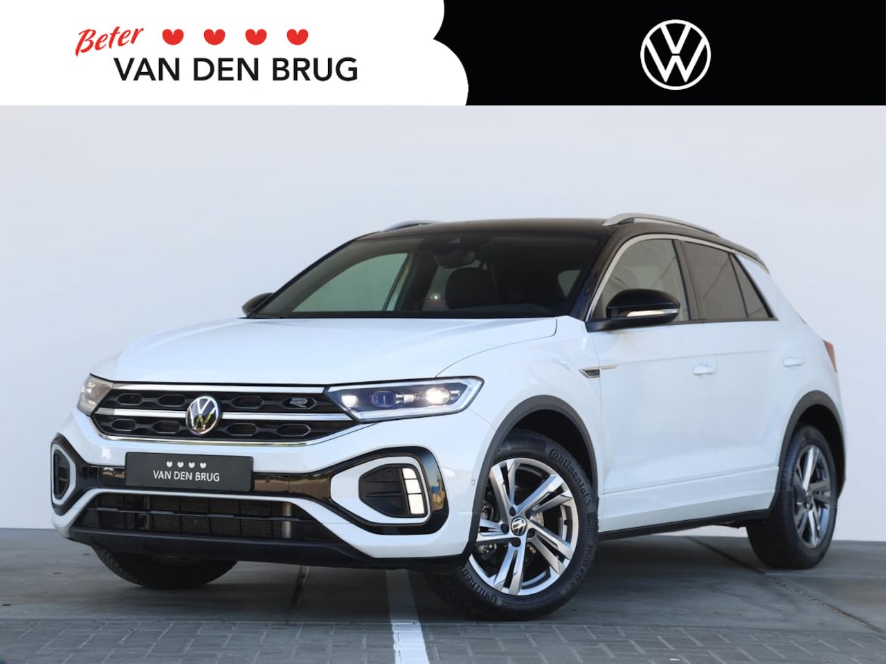 Volkswagen T-Roc - 1.5 TSI R-Line Business 150PK DSG | Led | Camera | Trekhaak | Navigatie | Stoelverwarming - AutoWereld.nl