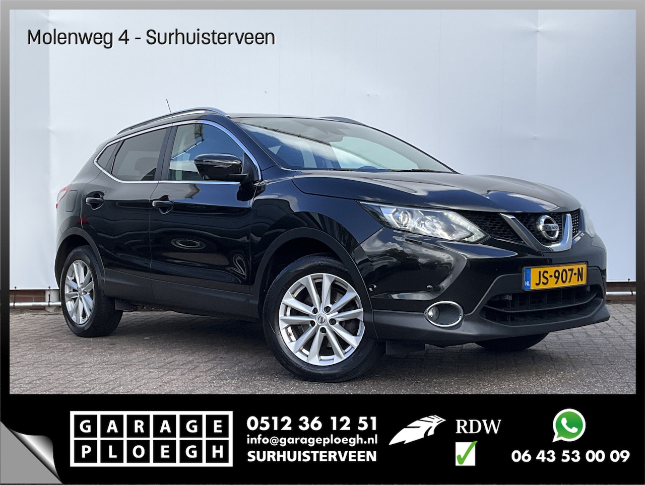 Nissan Qashqai - 1.5 dCi Edition Pano Leer Stoelverw. 360°Cam/Navi Trekhaak Tekna Buisiness - AutoWereld.nl