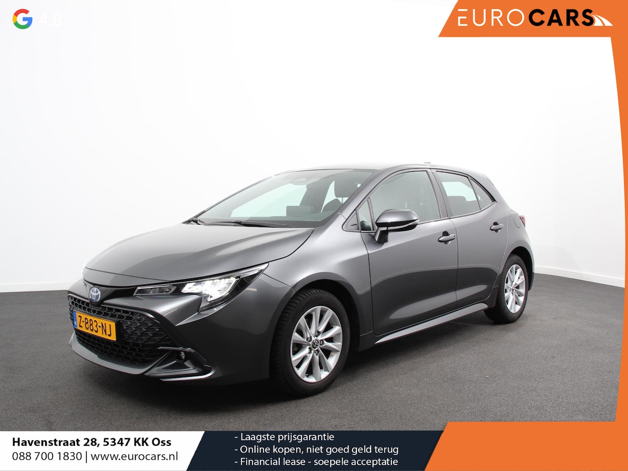 Toyota Corolla - Hybrid 140pk Automaat Active Navigatie Apple Carplay/Android Auto Climate Control Cruise C - AutoWereld.nl