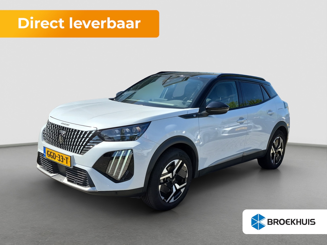 Peugeot e-2008 - EV GT 54 kWh Camera | Full LED | Adaptive CC | Keyless | Extra getint glas | Full map navi - AutoWereld.nl