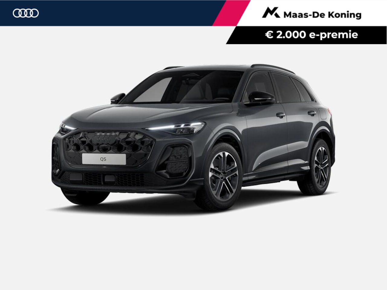 Audi Q5 - 2.0 TFSI e-hybrid quattro S edition 299 PK · Glazen panoramadak · Tech plus · Trekhaak ele - AutoWereld.nl