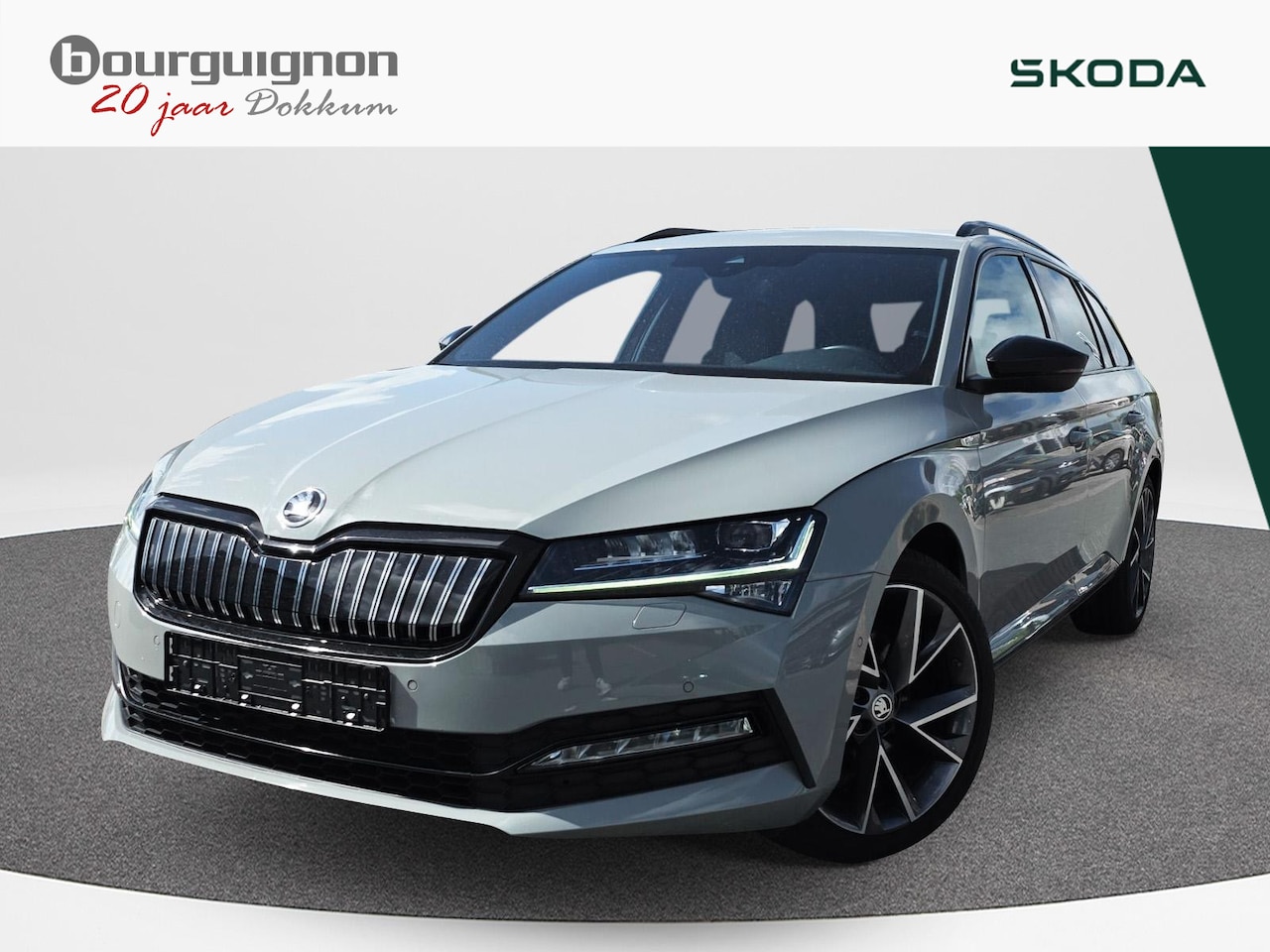 Skoda Superb Combi - 1.4 TSI iV Sportline Business | Trekhaak | Verw. voorruit | Canton | LED | ACC | - AutoWereld.nl